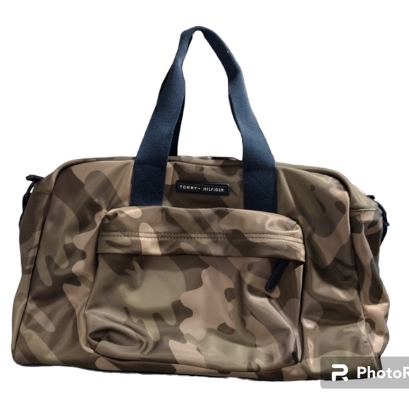 Tommy Hilfiger Bags Tommy Hilfiger Camo Duffle Bag Poshmark